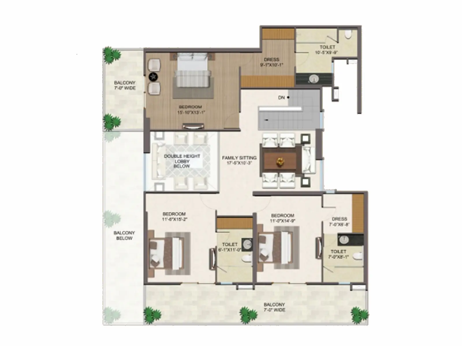 Migsun Atharva Floor Plan