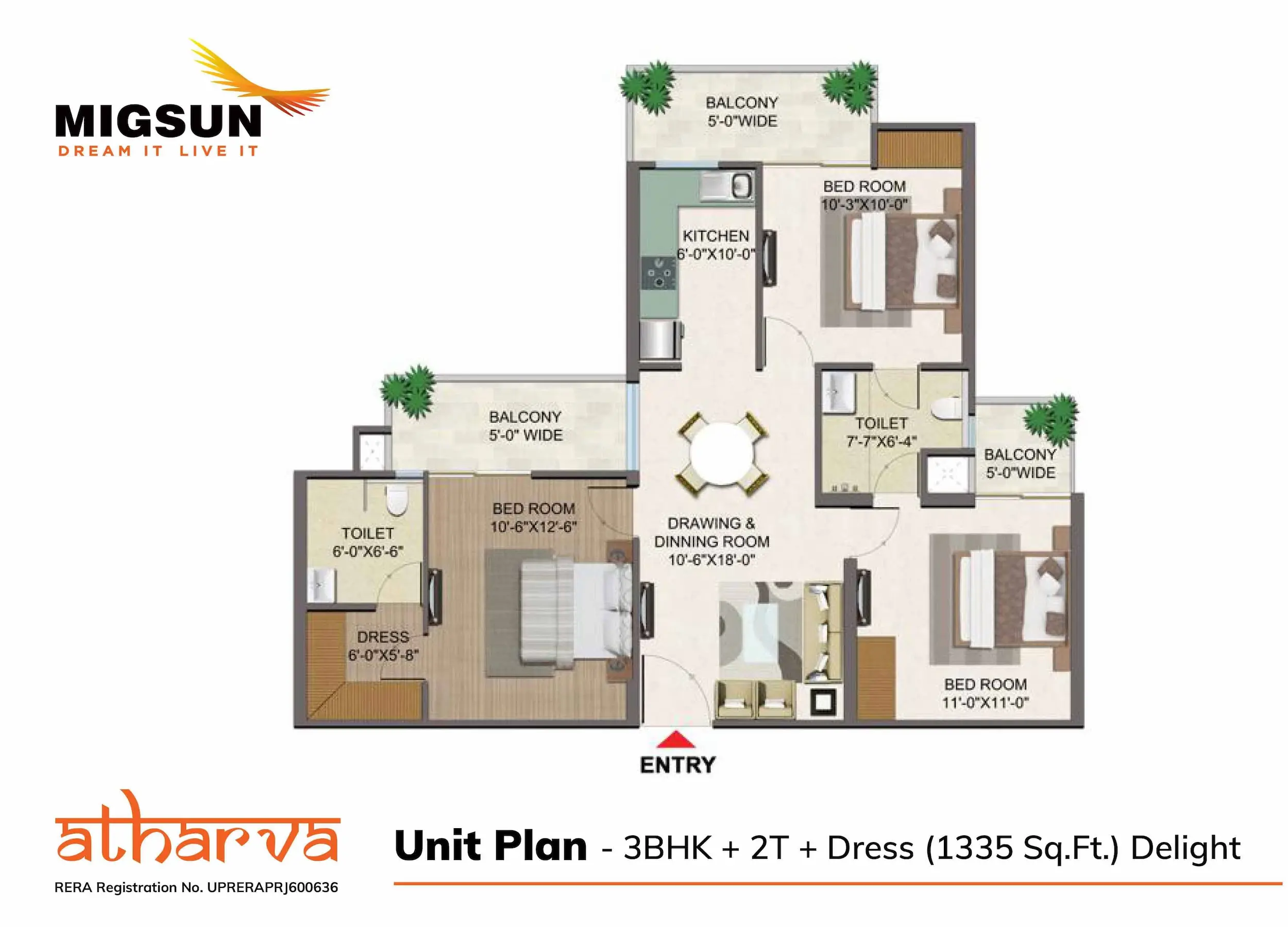  Migsun Atharva Floor Plan